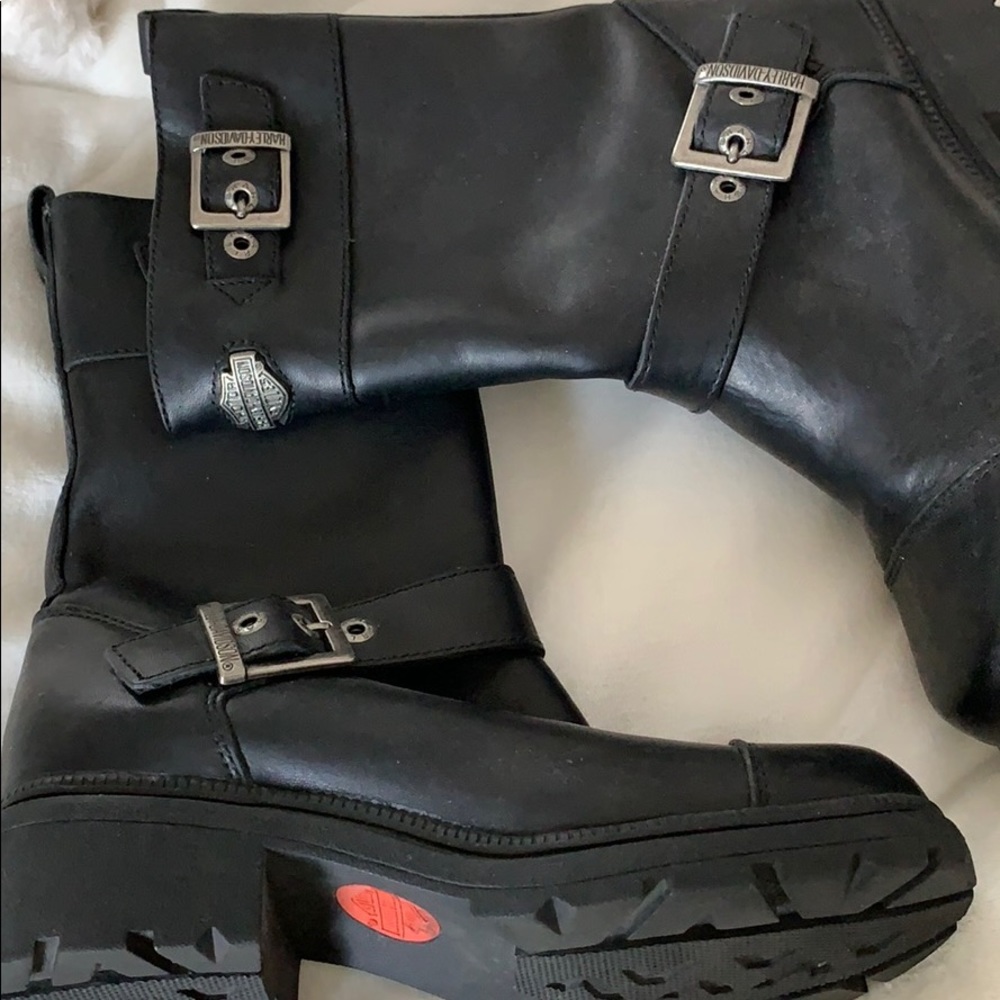 Harley Davidson boots!